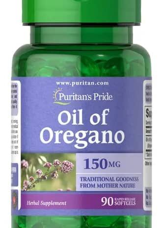 PURITAN'S PRIDE OIL OF OREGANO 150mg, 90 Softgels