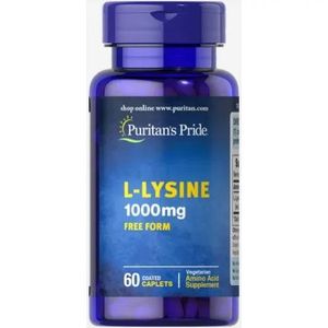 PURITAN'S PRIDE L-LYSINE 1000mg, 60 Caplets