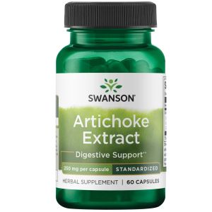 SWANSON ARTICHOKE EXTRACT 250mg, 60 Capsules