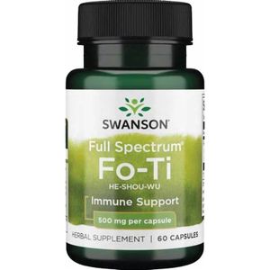 Home SWANSON FO-TI (He-Shou-Wu) 500MG, 60 CAPSULES