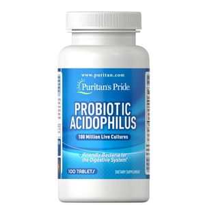 Home PURITAN'S PRIDE PROBIOTIC ACIDOPHILUS,100 Million Live Cultures, 100 Tablets