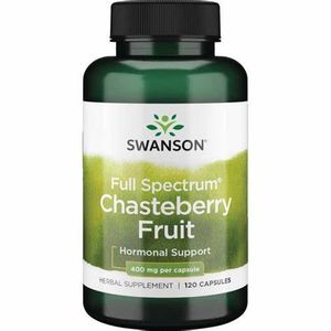 Home SWANSON CHASTEBERRY FRUIT- Vitex 400MG, 120 CAPSULES - Hormonal Support
